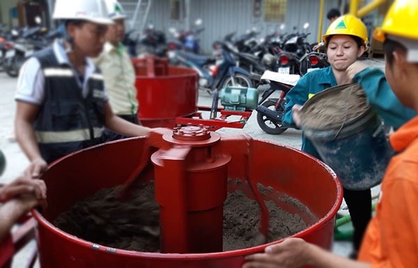 m&aacute;y trộn b&ecirc; t&ocirc;ng cưỡng bức