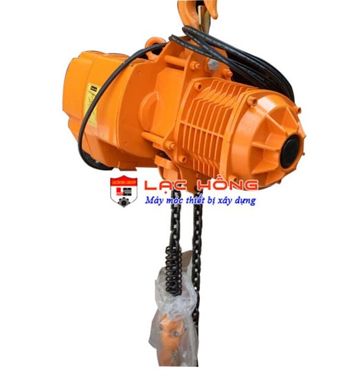 Pa lăng xích điện 1 tấn 6 mét di chuyển KENBO KKBB (2 đường xích)